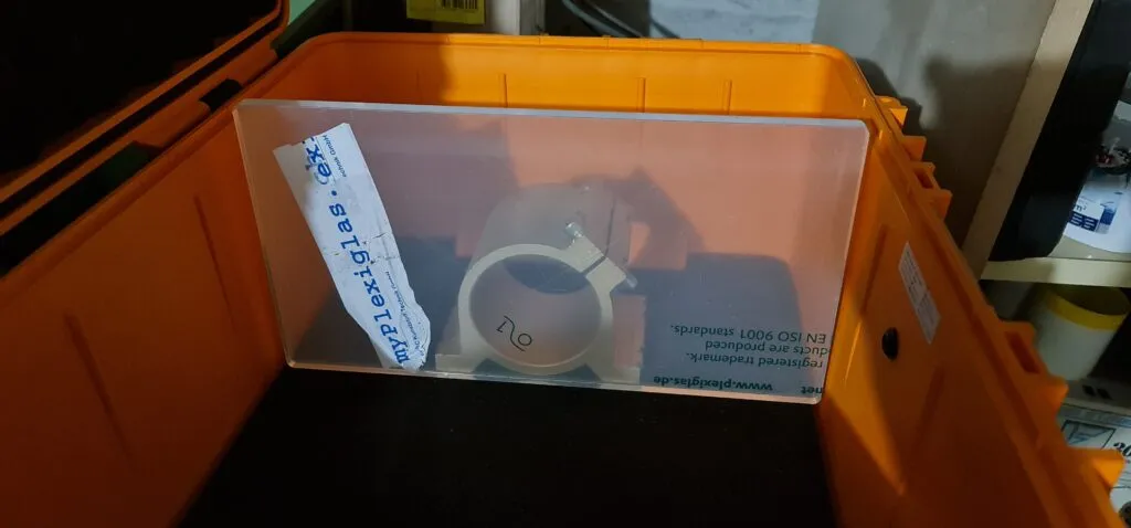 Erstes Rohmaterial für Prototype